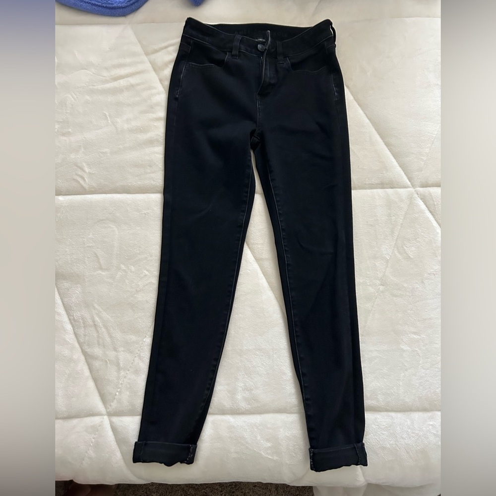 Black american eagle jeans